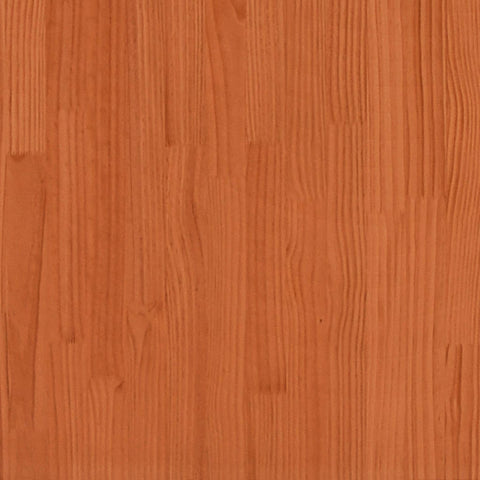 vidaXL Kids' Bed Roof Wax Brown 217x85.5x154 cm Solid Wood Pine