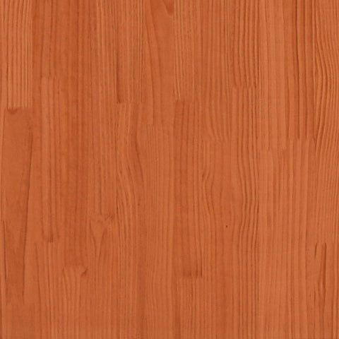 vidaXL Kids' Bed Roof Wax Brown 207x95.5x159 cm Solid Wood Pine