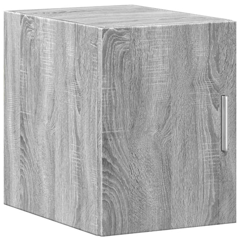 vidaXL Wall Cabinet Grey Sonoma 30x42.5x40 cm Engineered Wood