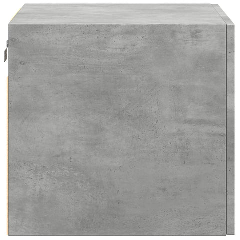 vidaXL Wall Cabinet Concrete Grey 50x42.5x40 cm Engineered Wood