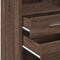 vidaXL Highboard Brown Oak 40x42.5x124 cm Engineered Wood
