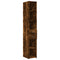 vidaXL Highboard Smoked Oak 30x42.5x185 cm Engineered Wood