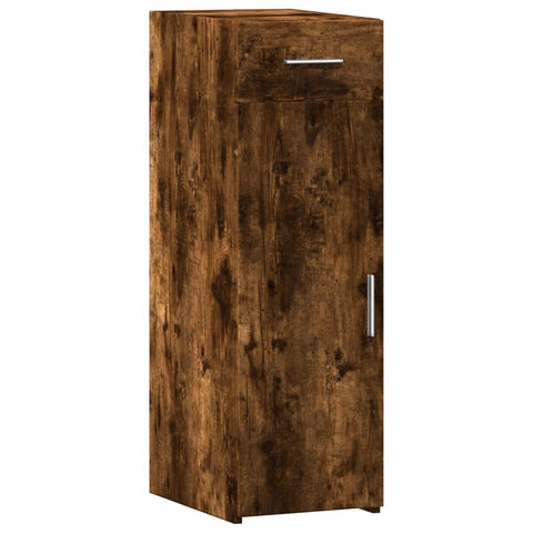 vidaXL Sideboard Smoked Oak 30x42.5x93 cm Engineered Wood
