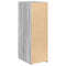 vidaXL Sideboard Grey Sonoma 30x42.5x93 cm Engineered Wood