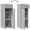 vidaXL Sideboard Grey Sonoma 30x42.5x93 cm Engineered Wood