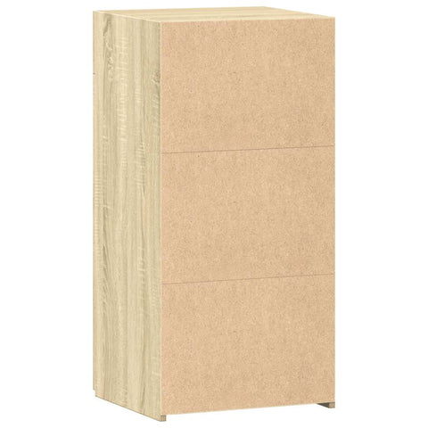 vidaXL Sideboard Sonoma Oak 45x42.5x93 cm Engineered Wood