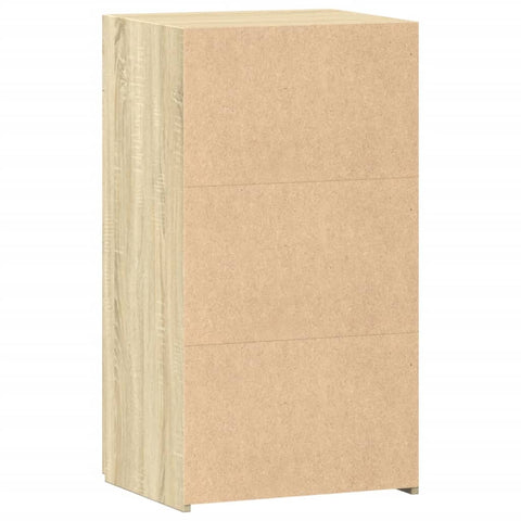 vidaXL Sideboard Sonoma Oak 50x42.5x93 cm Engineered Wood