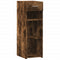vidaXL Sideboard Smoked Oak 30x42.5x93 cm Engineered Wood