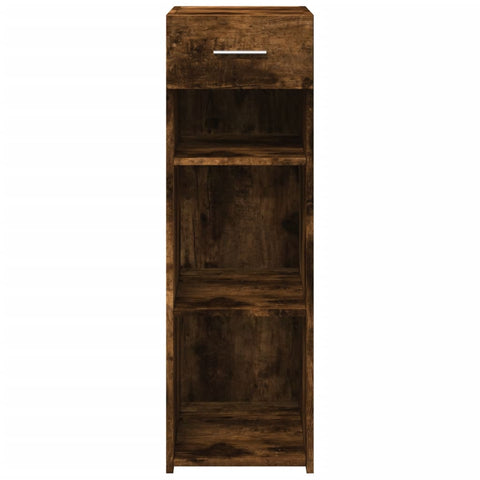 vidaXL Sideboard Smoked Oak 30x42.5x93 cm Engineered Wood