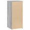vidaXL Sideboard Grey Sonoma 40x41x93 cm Engineered Wood