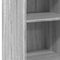 vidaXL Sideboard Grey Sonoma 40x41x93 cm Engineered Wood