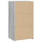 vidaXL Sideboard Grey Sonoma 50x41x93 cm Engineered Wood