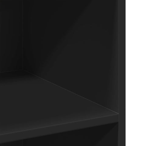 vidaXL Sideboard Black 70x41x93 cm Engineered Wood