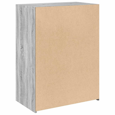 vidaXL Sideboard Grey Sonoma 70x41x93 cm Engineered Wood