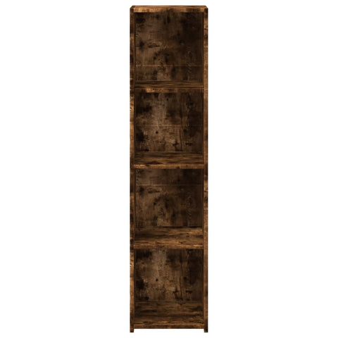 vidaXL Highboard Smoked Oak 30x41x124 cm Engineered Wood