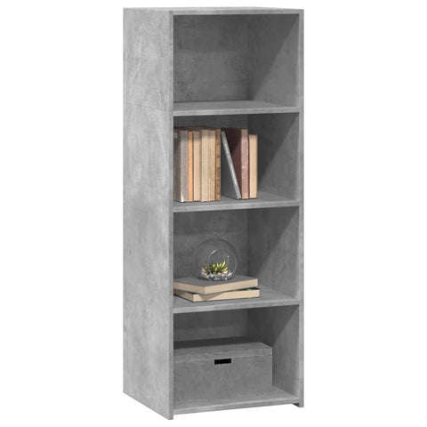 vidaXL Highboard Concrete Grey 45x41x124 cm Engineered Wood
