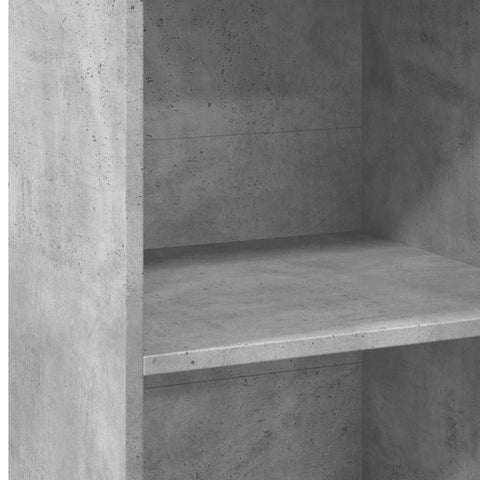 vidaXL Highboard Concrete Grey 45x41x124 cm Engineered Wood