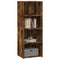 vidaXL Highboard Smoked Oak 45x41x124 cm Engineered Wood