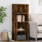 vidaXL Highboard Smoked Oak 45x41x124 cm Engineered Wood