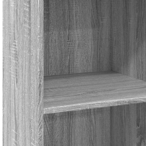 vidaXL Highboard Grey Sonoma 50x41x124 cm Engineered Wood