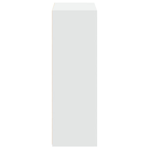 vidaXL Highboard White 70x41x124 cm Engineered Wood