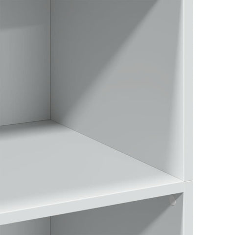 vidaXL Highboard White 70x41x124 cm Engineered Wood