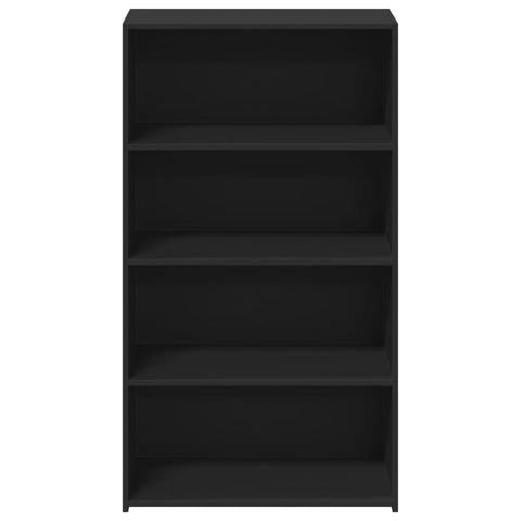 vidaXL Highboard Black 70x41x124 cm Engineered Wood