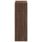 vidaXL Highboard Brown Oak 70x41x124 cm Engineered Wood