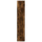 vidaXL Slim Storage Cabinet Smoked Oak 40x42.5x225 cm Engineered Wood