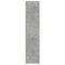 vidaXL Slim Storage Cabinet Concrete Grey 50x42.5x225 cm Engineered Wood