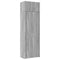 vidaXL Storage Cabinet Grey Sonoma 70x42.5x225 cm Engineered Wood