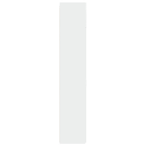 vidaXL Storage Cabinet White 70x42.5x225 cm Engineered Wood