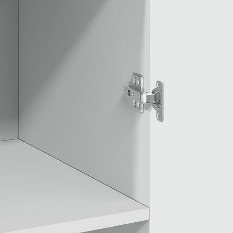 vidaXL Storage Cabinet White 70x42.5x225 cm Engineered Wood