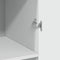 vidaXL Storage Cabinet White 70x42.5x225 cm Engineered Wood