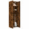 vidaXL Storage Cabinet Smoked Oak 70x42.5x225 cm Engineered Wood