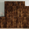 vidaXL Storage Cabinet Smoked Oak 70x42.5x225 cm Engineered Wood