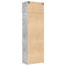 vidaXL Storage Cabinet Concrete Grey 70x42.5x225 cm Engineered Wood
