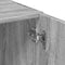 vidaXL Storage Cabinet Grey Sonoma 80x42.5x225 cm Engineered Wood
