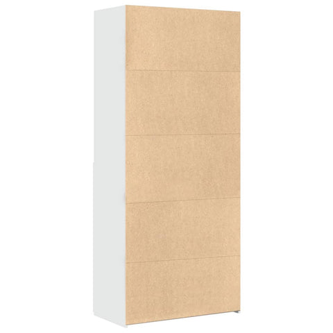 vidaXL Highboard White 80x42.5x185 cm Engineered Wood