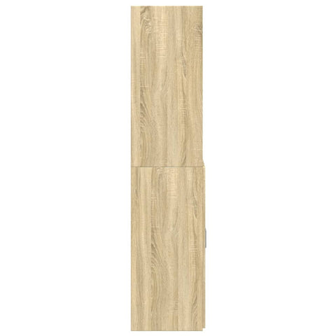 vidaXL Highboard Sonoma Oak 80x42.5x185 cm Engineered Wood