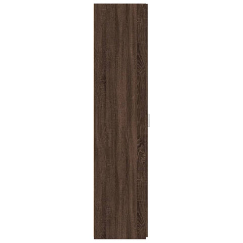 vidaXL Highboard Brown Oak 30x42.5x185 cm Engineered Wood