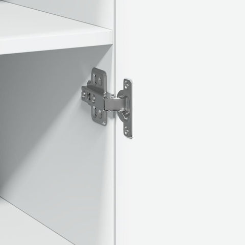 vidaXL Highboard White 50x42.5x185 cm Engineered Wood