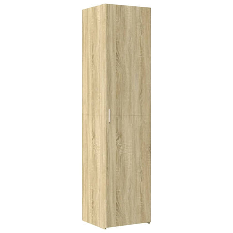 vidaXL Highboard Sonoma Oak 50x42.5x185 cm Engineered Wood