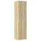 vidaXL Highboard Sonoma Oak 50x42.5x185 cm Engineered Wood