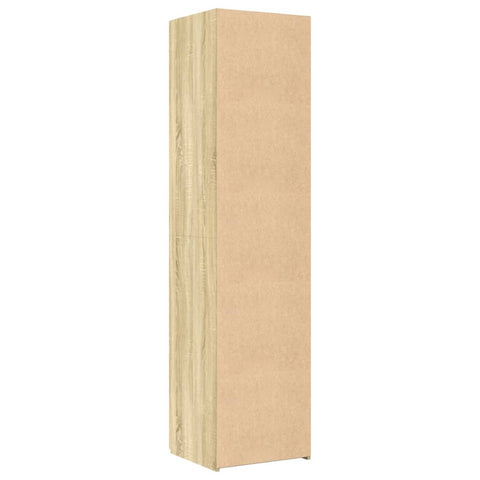 vidaXL Highboard Sonoma Oak 50x42.5x185 cm Engineered Wood