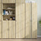 vidaXL Highboard Sonoma Oak 50x42.5x185 cm Engineered Wood