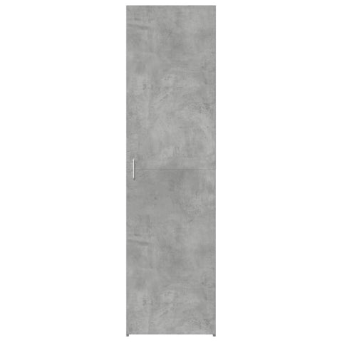 vidaXL Highboard Concrete Grey 50x42.5x185 cm Engineered Wood