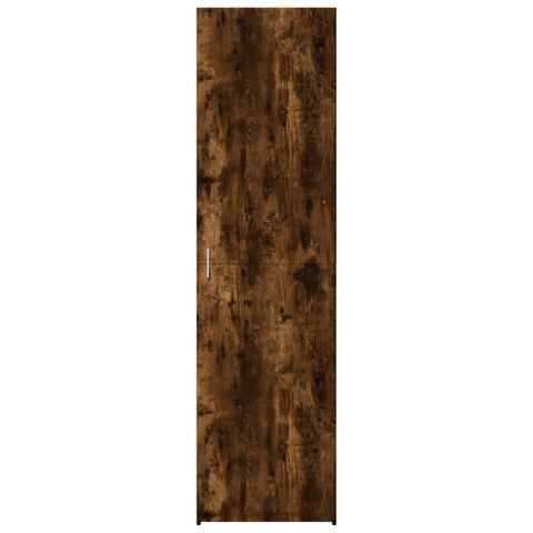 vidaXL Highboard Smoked Oak 50x42.5x185 cm Engineered Wood