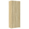 vidaXL Highboard Sonoma Oak 70x42.5x185 cm Engineered Wood