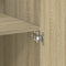 vidaXL Highboard Sonoma Oak 70x42.5x185 cm Engineered Wood
